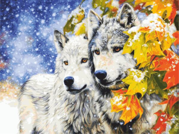 „Wolves“, 30х40