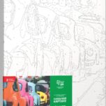 „Bright Retro Cars“, standard Kit, painting by numbers, 35х45cm, ROSA START