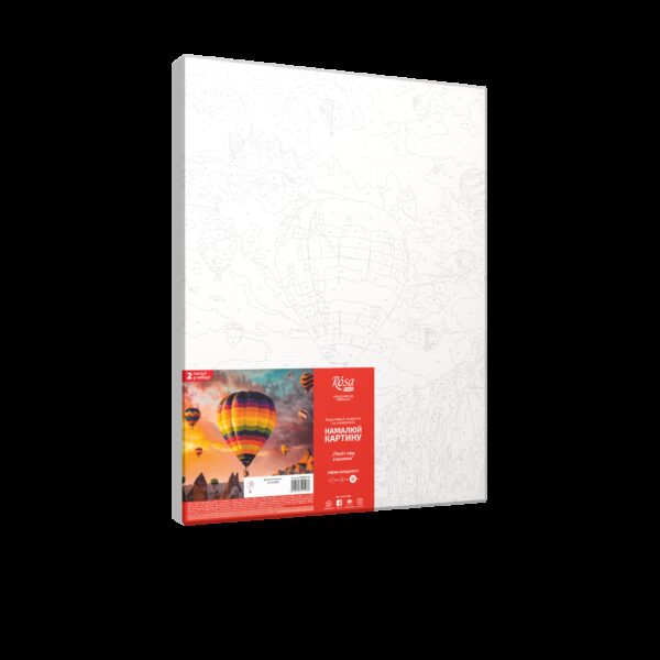 „Flight over the Rocks“, standard Kit, painting by numbers, 35х45cm, ROSA START