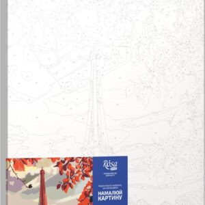 „Eiffel Tower“, standard Kit, painting by numbers, 35х45cm, ROSA START