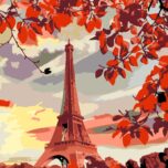 „Eiffel Tower“, standard Kit, painting by numbers, 35х45cm, ROSA START