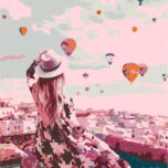„Balloons. Cappadocia“, standard Kit, painting by numbers, 35х45cm, ROSA START
