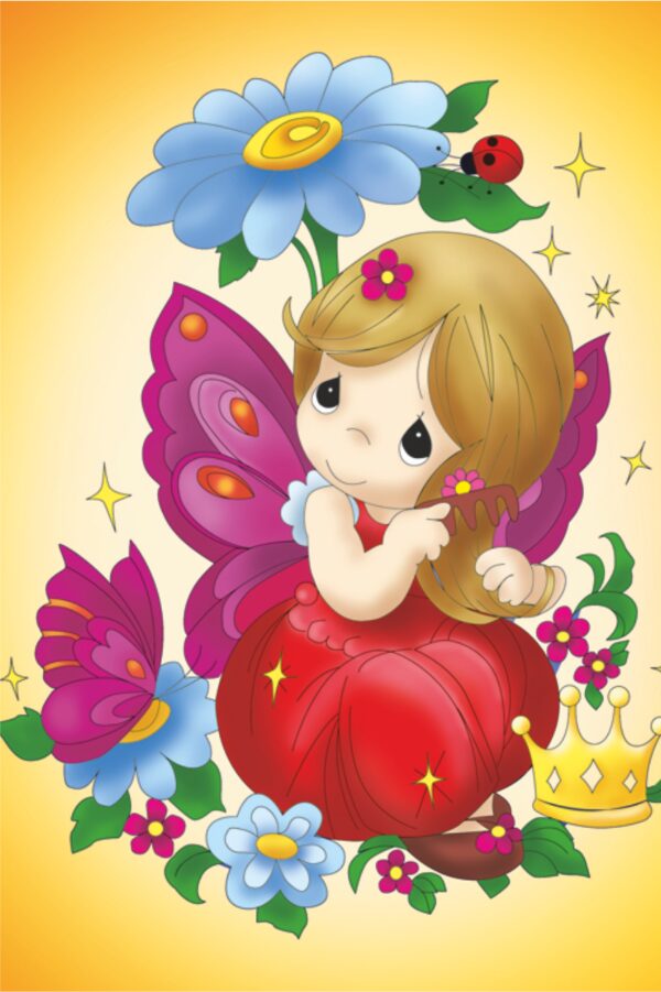 „Cartoons № 16“, сardboard with an outline, 20х30, cotton, acrylic , ROSA START