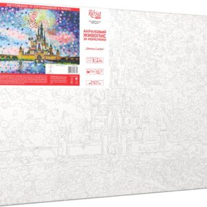 „Disney Castlе“, standard Kit, painting by numbers, 35х45cm, ROSA START