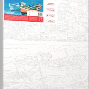 „Лазурне узбережжя“, набір-стандарт, картина за номерами, 35х45см, ROSA START