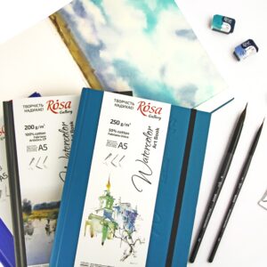 Акварельні скетчбуки ROSA Gallery