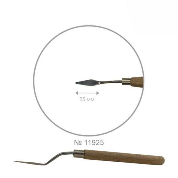 Мастихін ROSA Studio 11918 ромб довжина 6,5см ст.код1003