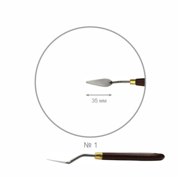 Palette knifes ROSA Gallery CLASSIC drop