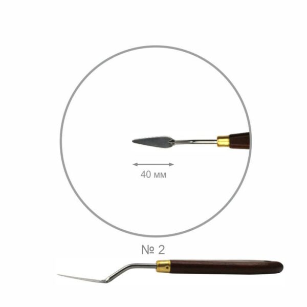 Palette knifes ROSA Gallery CLASSIC drop