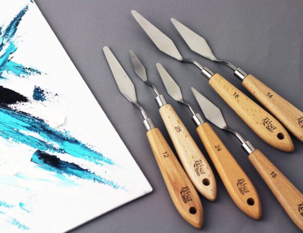 Palette Knife ROSA Studio 11918 rhombus, length 6,5 cm, st.kod1003