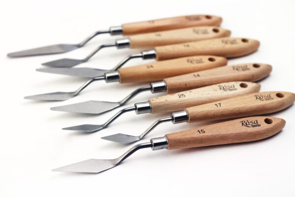 Palette Knife ROSA Studio 11918 rhombus, length 6,5 cm, st.kod1003