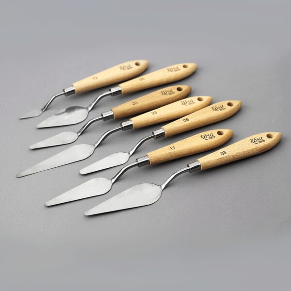 Palette Knife ROSA Studio 11911 drop, length 7cm, st.kod1015