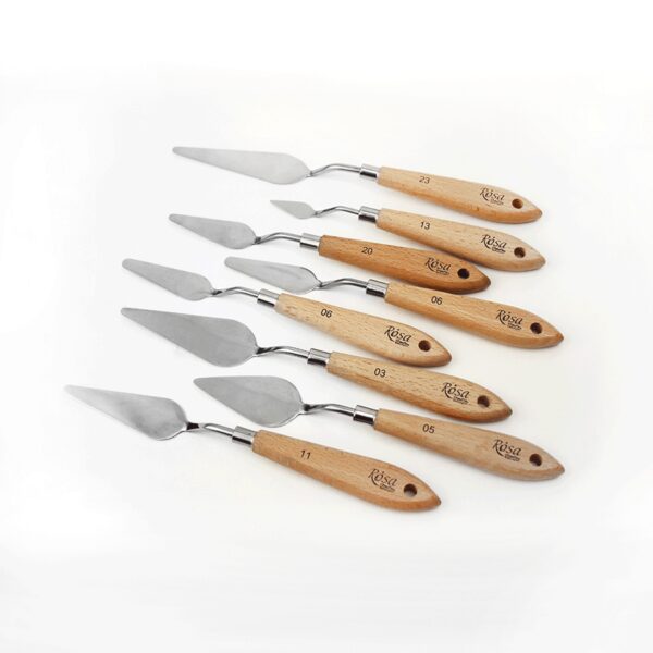 Palette Knife ROSA Studio 11911 drop, length 7cm, st.kod1015