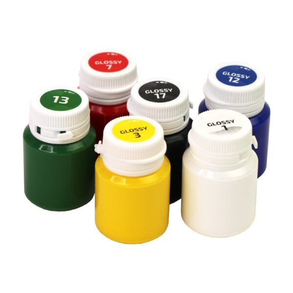 Paints gloss 9x20ml ROSA START