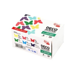 Paints gloss 9x20ml ROSA START