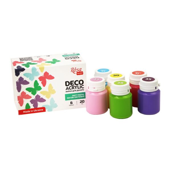 Фарби глянцеві 9кол 20мл ROSA START