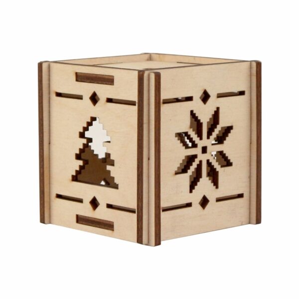 Заготовка „Шишка“ фанера 6,7х8,0 см 4 шт. ROSA TALENT