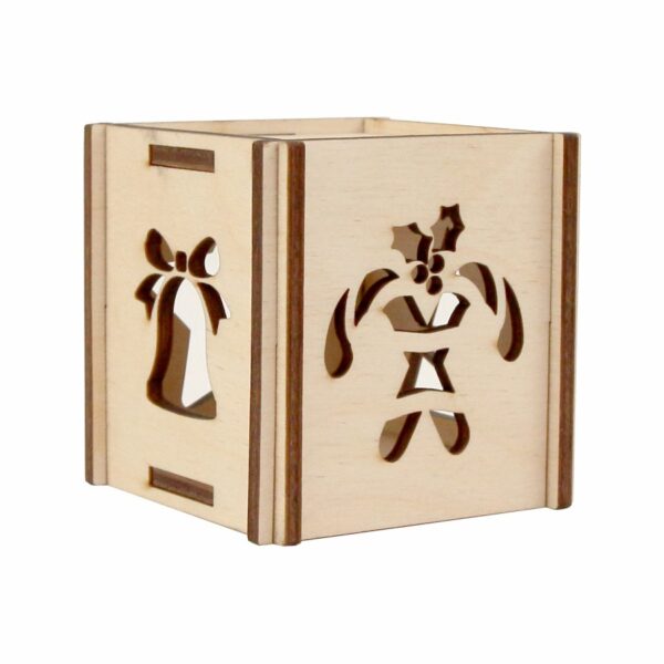 Заготовка „Шишка“ фанера 6,7х8,0 см 4 шт. ROSA TALENT