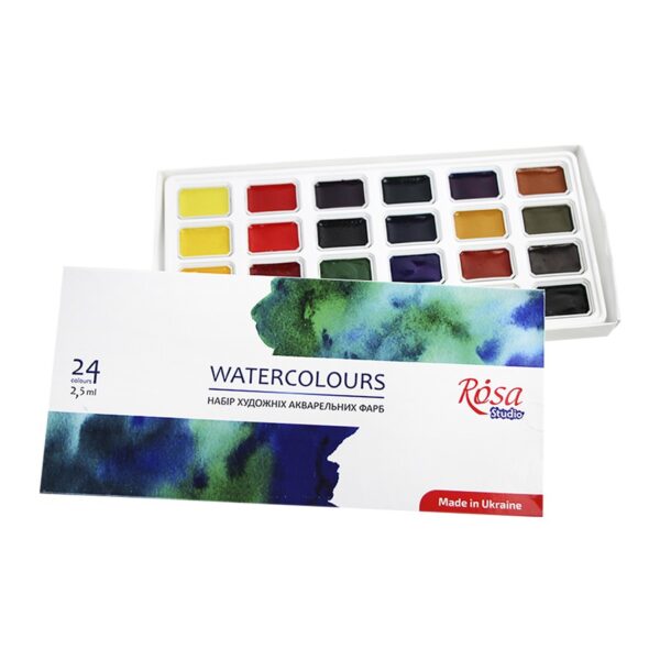 Набір гуашевих фарб ROSA Studio 9х20мл