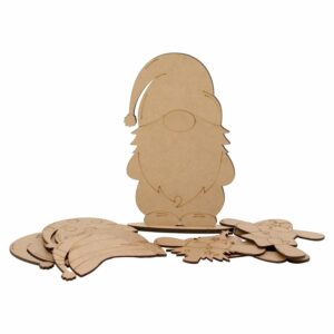 Preparation "Shishka" of plywood 6.7х8.0 cm 4 pcs. ROSA TALENT