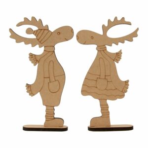 Preparation "Shishka" of plywood 6.7х8.0 cm 4 pcs. ROSA TALENT