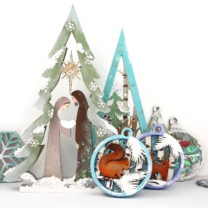 Preparation "Shishka" of plywood 6.7х8.0 cm 4 pcs. ROSA TALENT