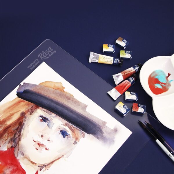 Папки для акварелі 20арк Дрібне зерно 200г/м2 А3/А4 ROSA Studio