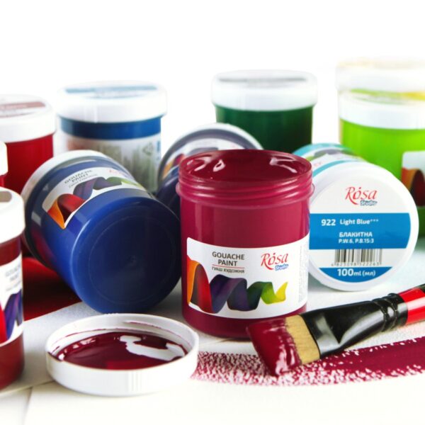 Фарби гуашеві 100мл ROSA Studio