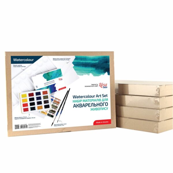Набір гуашевих фарб ROSA Studio 9х20мл