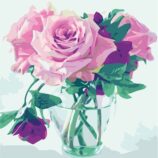 Натюрморт №35, полотно на картоні з контуром, 30х40, бавовна, акрил, ROSA START