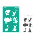 Adhesive Stencil „Children's“ 13x20 cm ROSA TALENT