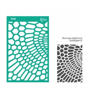 Трафарет самокл. 13х20см ROSA TALENT