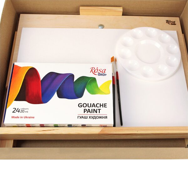 Набори матеріалів для гуашевового живопису ROSA Studio