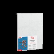 „Robot“, Canvas Panel with outline, 20х30cm, cotton, acrylic, ROSA START