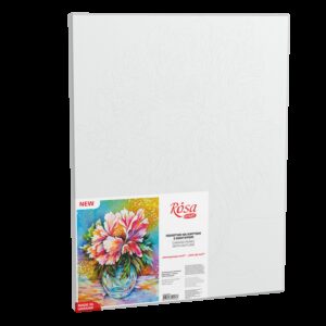 Still life №37, Canvas Panel with outline, 30х40, cotton, acrylic, ROSA START