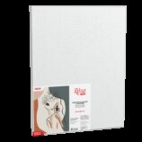 „Floral Girl 3“, Canvas Panel with outline, 30х40, cotton, acrylic, ROSA START