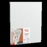 „Floral Girl 2“, Canvas Panel with outline, 30х40, cotton, acrylic, ROSA START