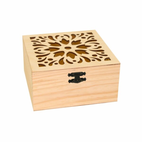 Скринька для чаю 4 комірки МДФ ROSA TALENT