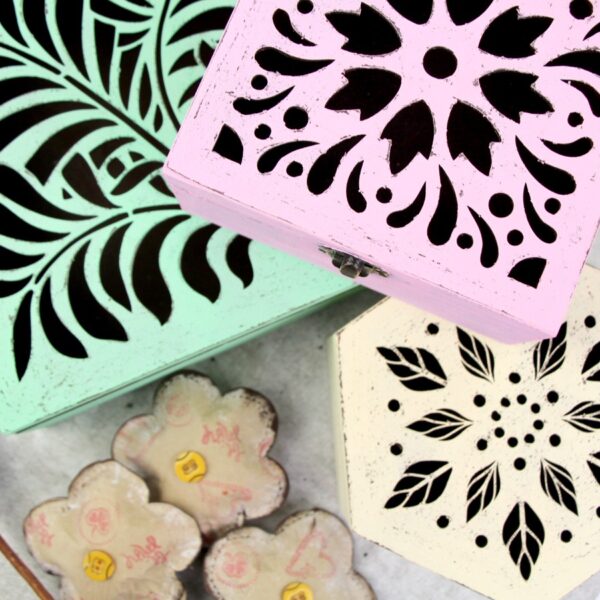 Скринька для чаю 4 комірки МДФ ROSA TALENT