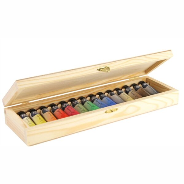 Набір акварелі "Класика" в метал. пеналі 14кол ROSA Gallery