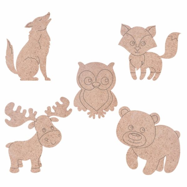 Заготовка „Великодній кролик“ на підставці МДФ ROSA TALENT