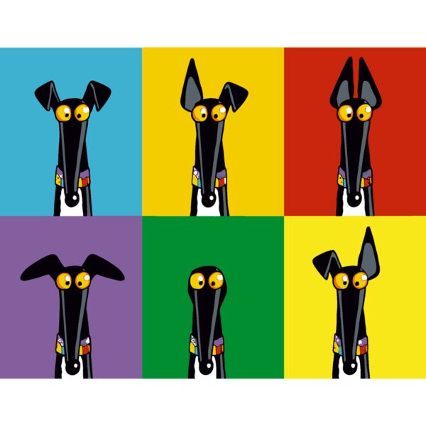 „Funny Dog“, набір, картина за номерами, 35х45см, ROSA START