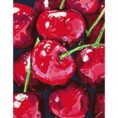 „Still life. Cherries“, kit, painting by numbers, 35х45cm, ROSA START