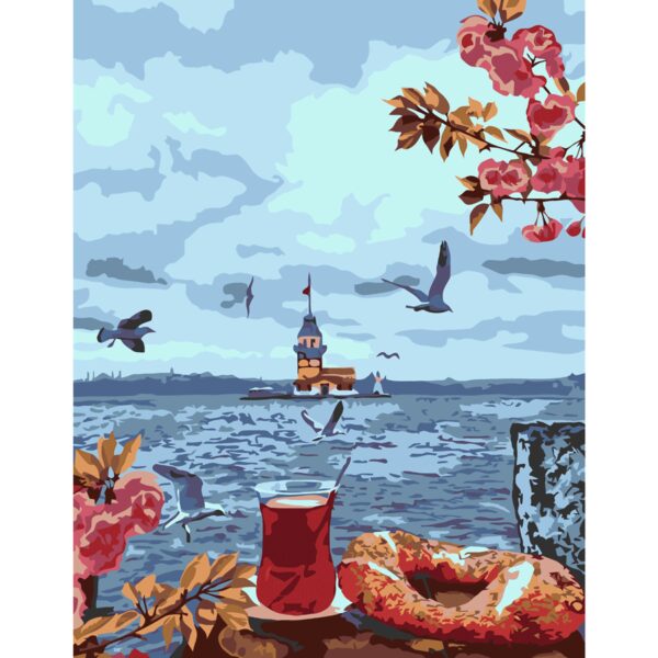 „Wonderful Morning“, kit, painting by numbers, 35х45cm, ROSA START