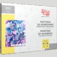 „Aromatic Hydrangea“, kit, painting by numbers, 35х45cm, ROSA START