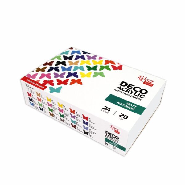 Фарби матові 12кол 20мл ROSA TALENT