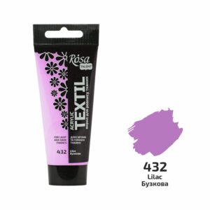Acrylic paint for textil in a tube 60ml ROSA TALENT