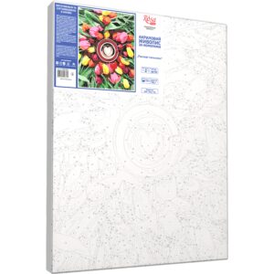 „Morning Tulips“, standard Kit, painting by numbers, 35х45cm, ROSA START