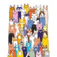 „50 cats“, kit, painting by numbers, 35х45cm, ROSA START