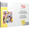 „50 котів“, набір, картина за номерами, 35х45см, ROSA START